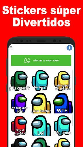 Among Us - Stikers para Whatsapp screenshot 3