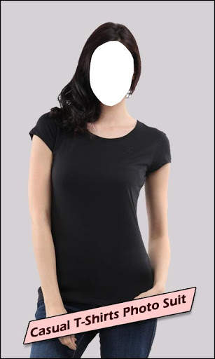 Casual T-Shirts Photo Suit screenshot 1