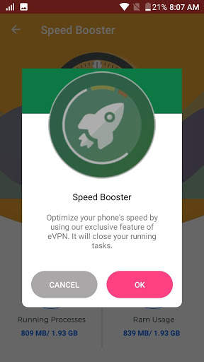 Super VPN Battery Saver Phone Booster CPU Cooler screenshot 4