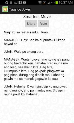 Tagalog Jokes скриншот 4