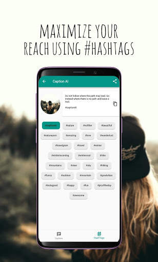 Caption AI :Captions and Hashtags for Instagram/FB screenshot 2