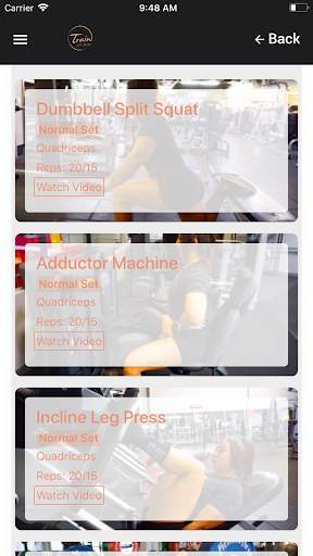 Train With Jaclyn App screenshot 3
