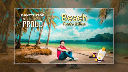 Beach Photo Editor screenshot 3