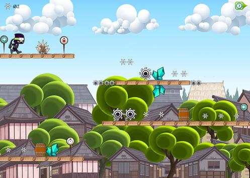 Ninja shuriken Jump screenshot 3