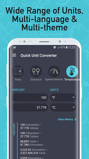 Unit Converter - Calculator: Metric & Imperial screenshot 4