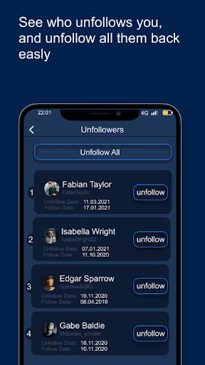 ZProfile: Instagram Analytics Followers Tracker screenshot 5
