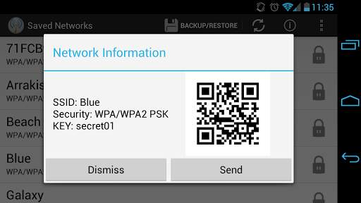 WIFI Key Recovery [ROOT] screenshot 4