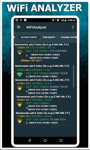 WiFi Analyzer - WiFi Monitor & Wifi Test Networks screenshot 3