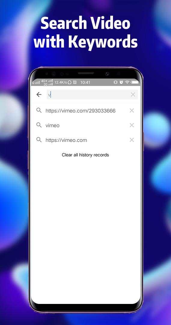 Free Video Downloader - Download All Online Videos screenshot 1