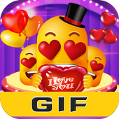 Love Emoji Gif For WhatsApp icon