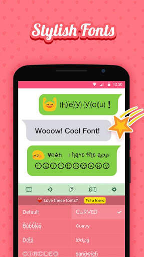 Fruit Keyboard Theme - Strawberry Emoji & Gif screenshot 3