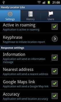 Handy Locator Lite screenshot 2