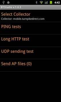 BTStudio test suite screenshot 4