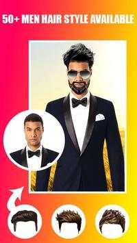 Man Hair Style Photo Editor 2018 screenshot 1
