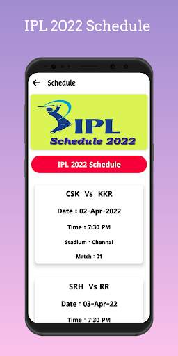 IPL Live Cricket TV সময়সূচি screenshot 3