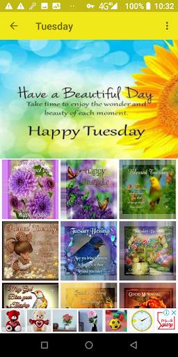 Happy Days of the Week Daily Wishes And Blessings screenshot 3