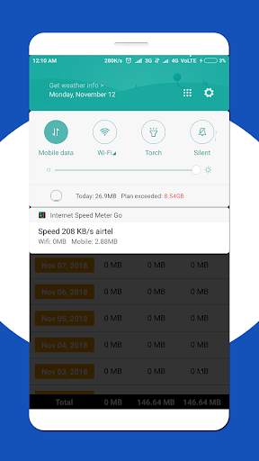Internet Speed Meter Go - Monitor Live Net Speed screenshot 4