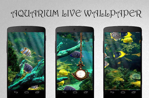Aquarium Clock Live Wallpaper screenshot 3