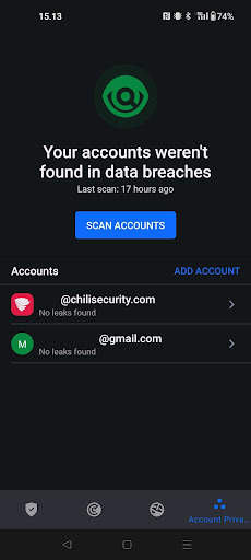 Chili Security for Android screenshot 7