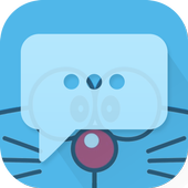 ikon Messaging 7 Theme for Doraemon