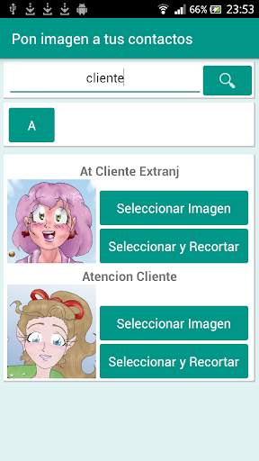 Contactos con Imagen screenshot 4
