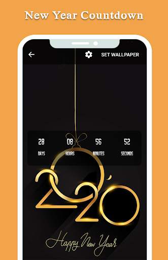 New Year Countdown Live Wallpaper screenshot 1