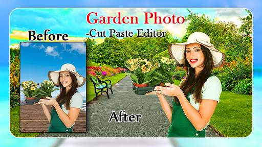 Garden Photo Editor-Photo Cut Paste Editor 3 تصوير الشاشة