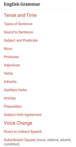 English Grammar in Odia screenshot 2