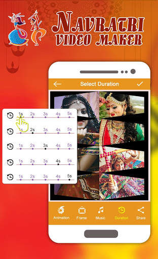 Navratri Video Maker:Navratri Garba Video Maker screenshot 3
