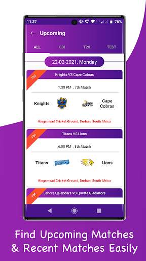 Cricket Fastest Live Line - CricChamp (No Ads) screenshot 2