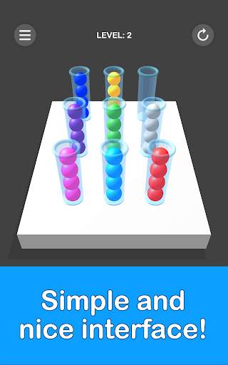 Bubble Sort 3D - Color Sorting screenshot 16