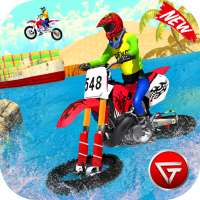 Beach Water Surfer Dirt Bike: Free Racing Games 3D on 9Apps