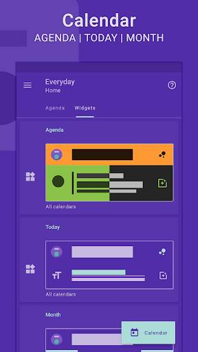 Everyday | Calendar Widget screenshot 1