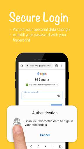 Banana Browser (Adblock, DNS over HTTP / HTTPS) screenshot 3