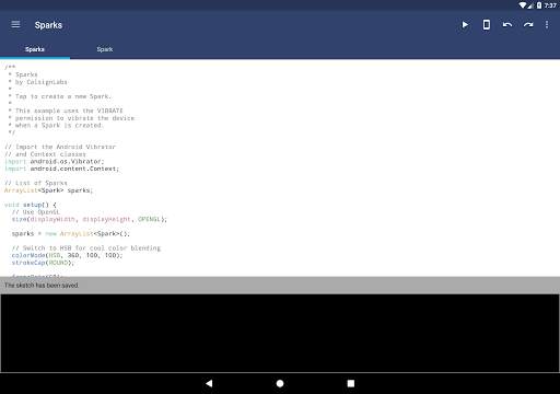 APDE - Android Processing IDE screenshot 13
