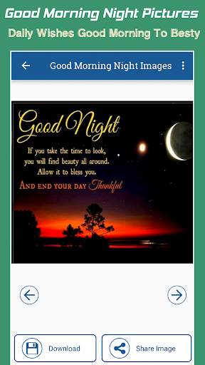 Good Night Good Morning Images screenshot 4