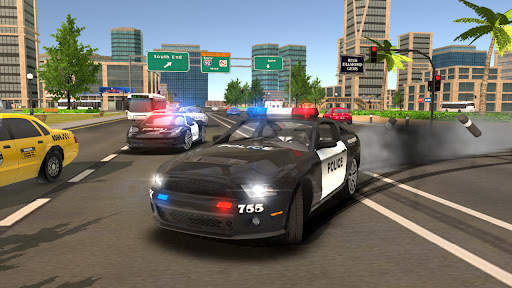 Police Drift Car Driving screenshot 2