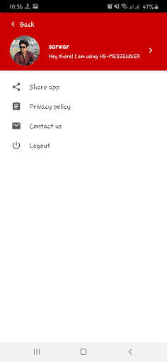 HB Messenger screenshot 3