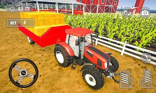 Farming Simulation Modern 22 Tractor screenshot 2