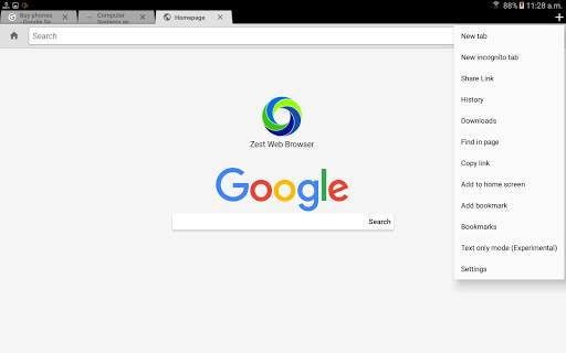 Zest Web Browser screenshot 7