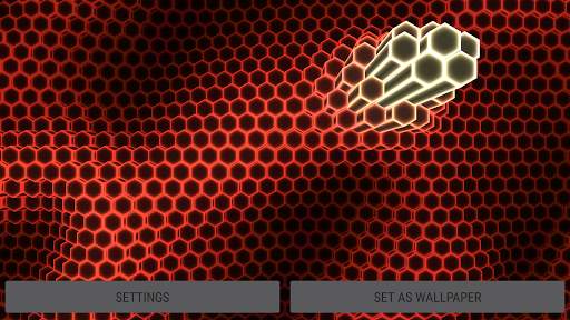 Neon Cells Particles 3D Live Wallpaper screenshot 11