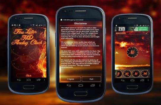 Fire Clock screenshot 2