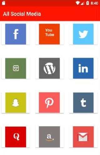 All Social Media screenshot 1