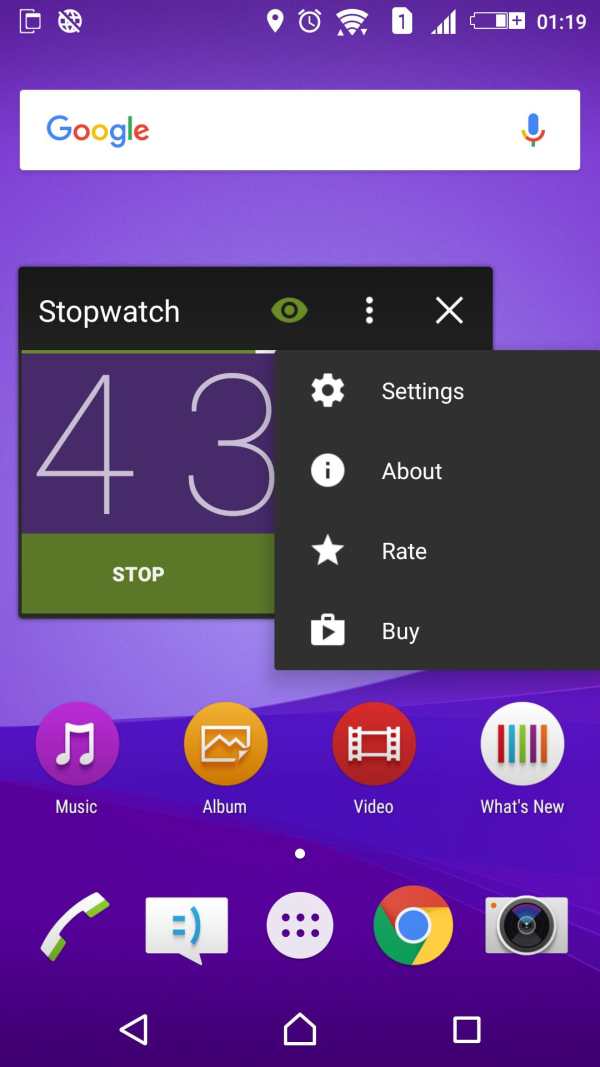 Stopwatch Lite Small App screenshot 7