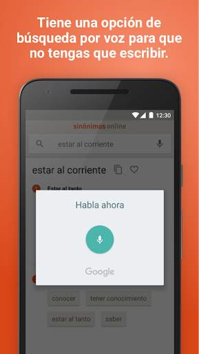 Diccionario Sinónimos Offline screenshot 4