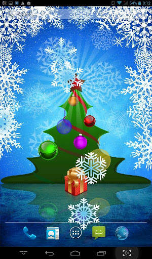 Christmas tree Live wallpaper screenshot 3