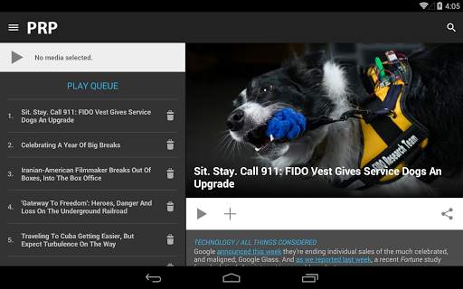 Public Radio Player screenshot 9