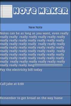 NoteMaker скриншот 4