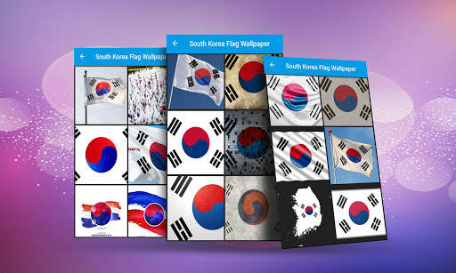 South Korea Flag Wallpaper screenshot 2