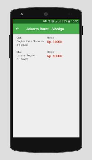 Cek Ongkir screenshot 3